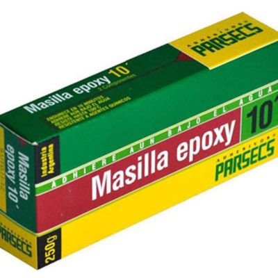 Masilla epoxy 10 minutos x 250 grs